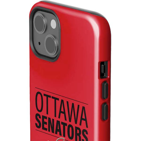 NHL Ottawa Senators Lineup iPhone 15 Impact Case